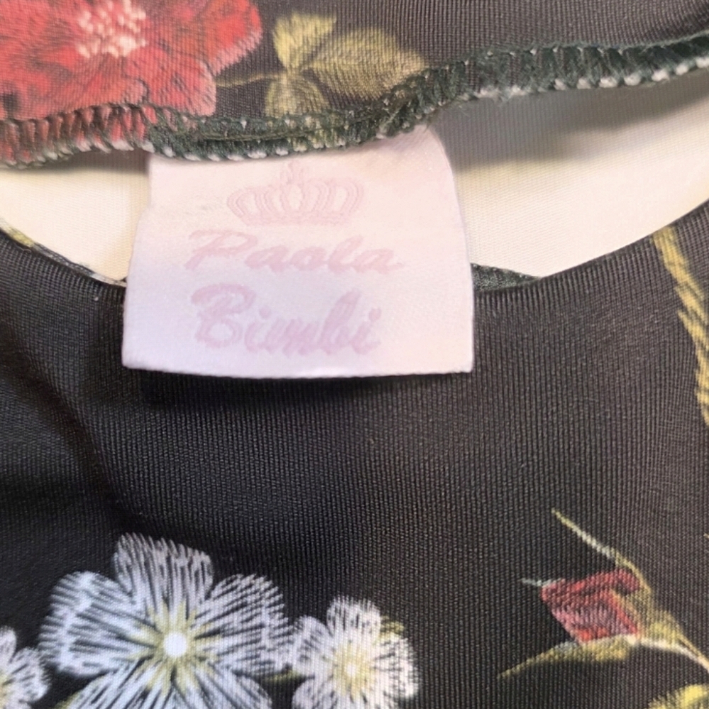 Paola Bimbi Girls Floral Ladybug Dress Size 6 - Picture 3 of 6